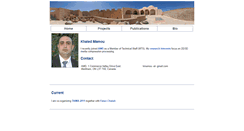 Desktop Screenshot of khaledmammou.com